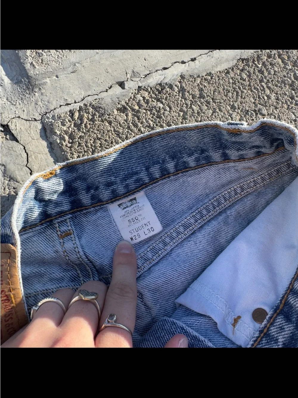 Vintage Levis 550